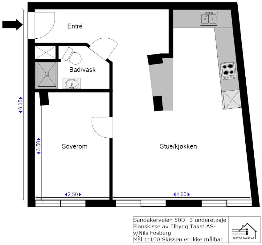 Plantegning. Galleribilde