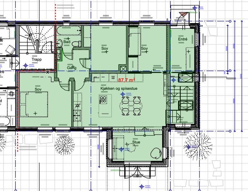 Rammetillatelse 1.etg. Galleribilde