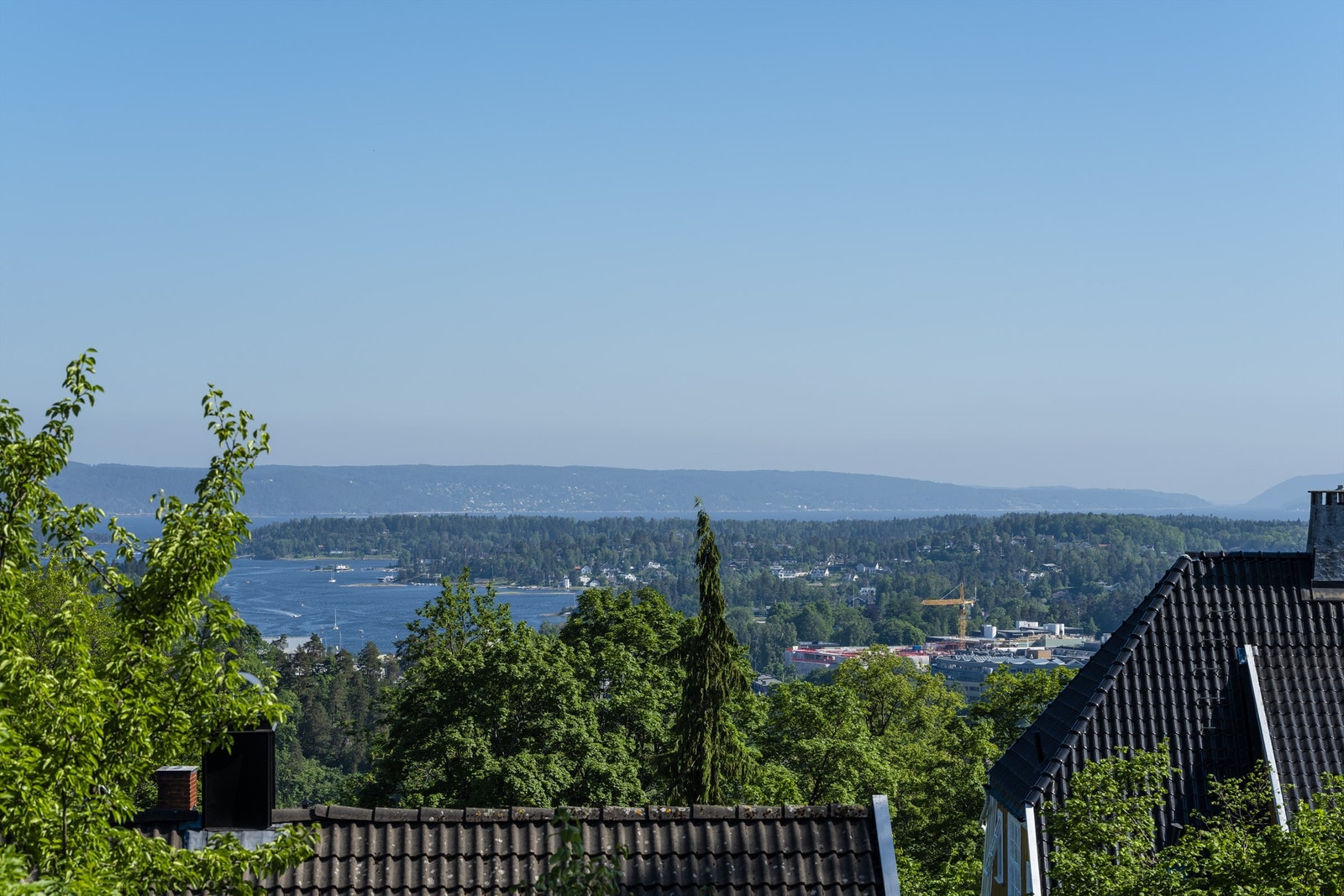 Idyllisk panoramautsikt Galleribilde