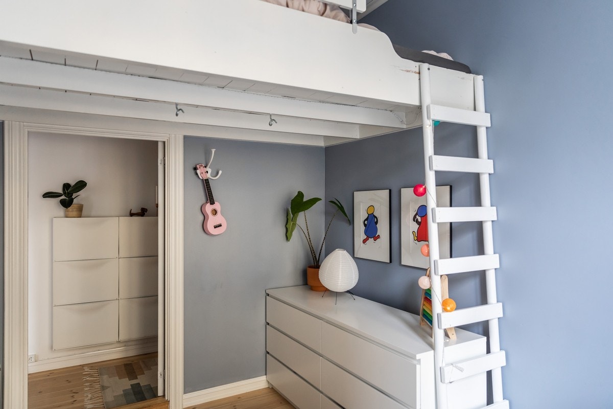 Egner seg utmerket som gjesterom eller barnerom - alt etter hva man har behov for. Galleribilde