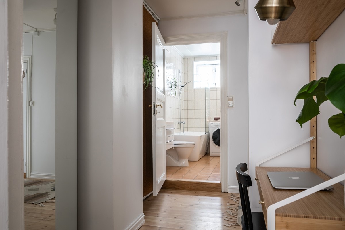 I gangen har du flere lagringsmuligheter. Galleribilde