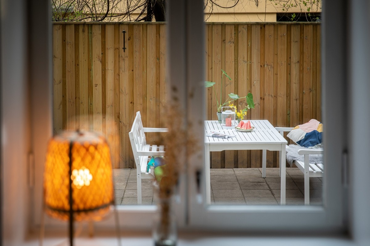 Soverommet vender mot bakgården. Galleribilde