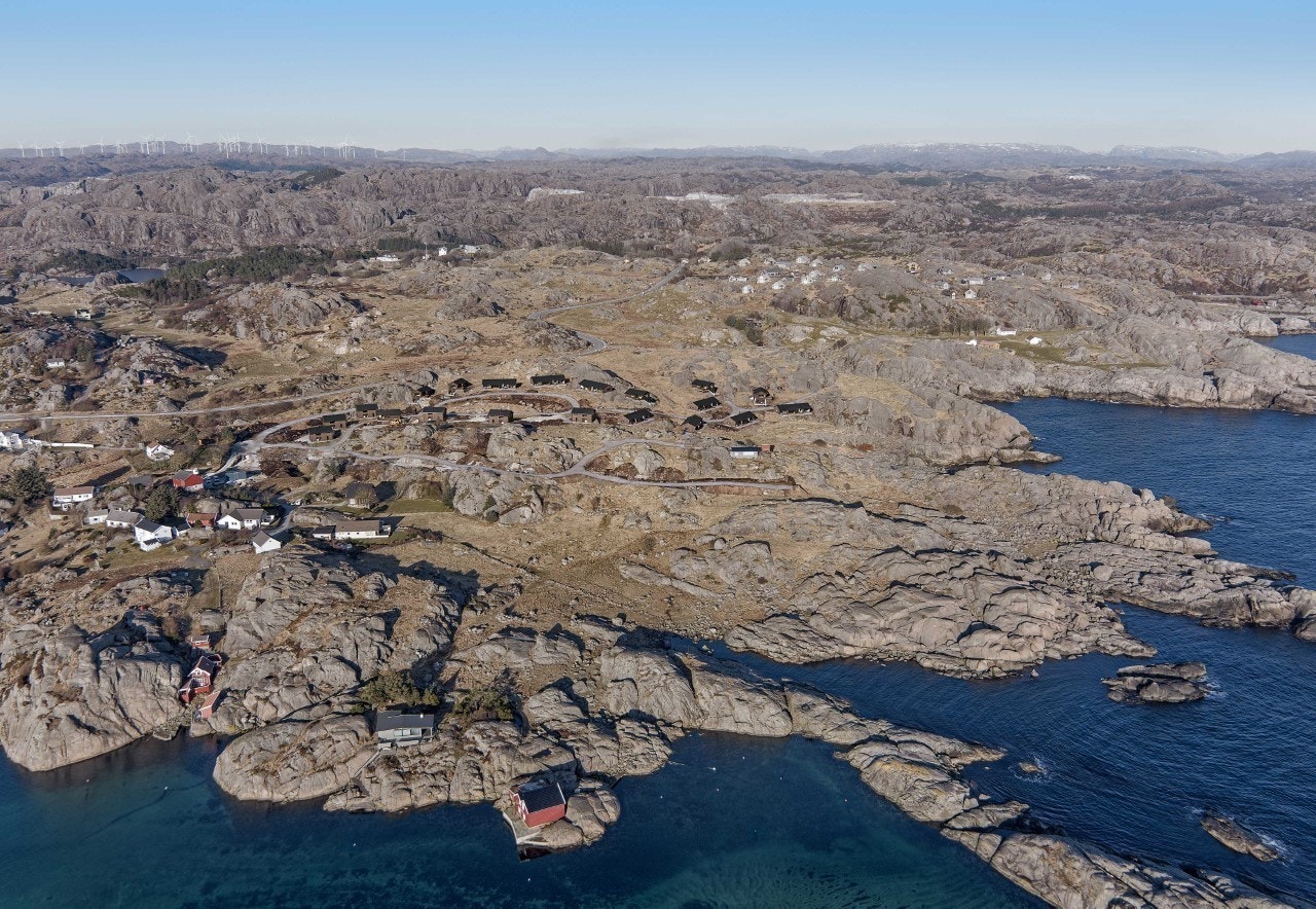 Illustrasjon av Sirevåg sjøgrend Galleribilde