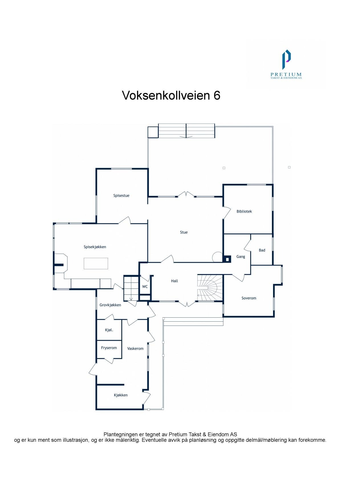 Plankisse 1. etasje Galleribilde