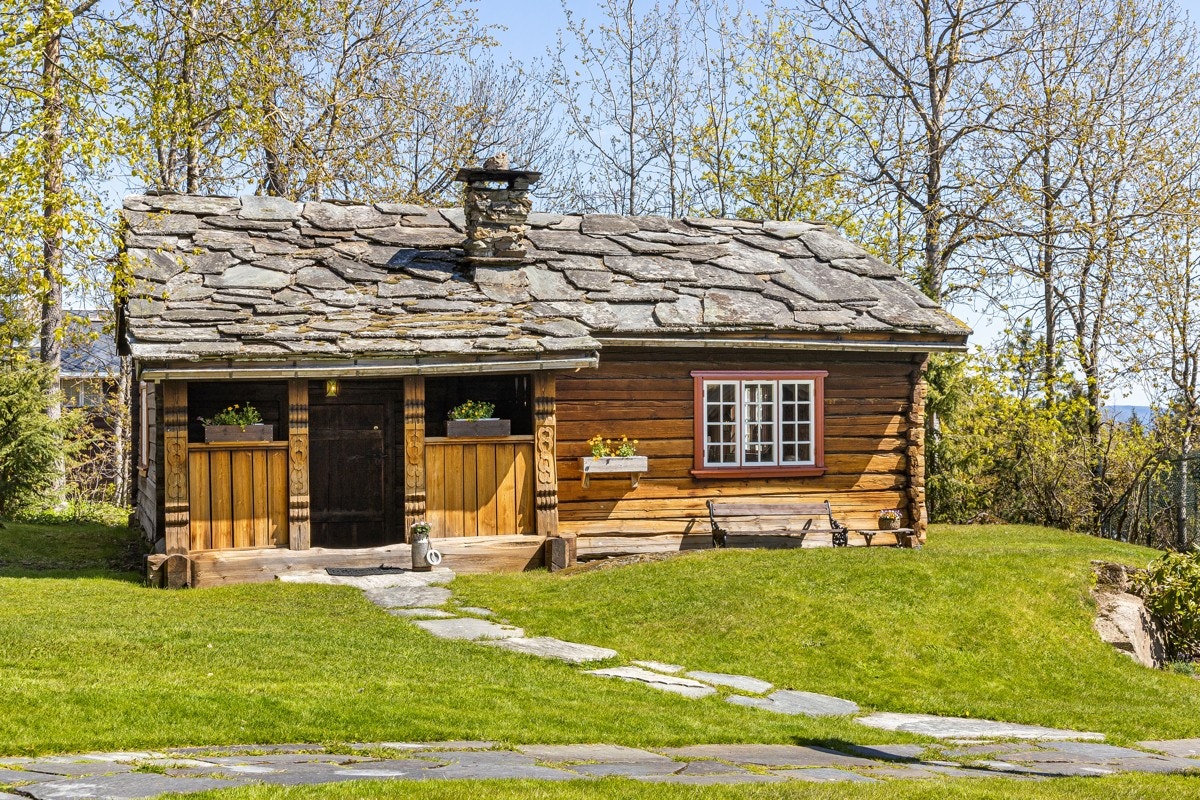 Sjåkstua trolig fra Sjåk i Gudbrandsdalen (opprinnelig fra ca. 1780) Galleribilde