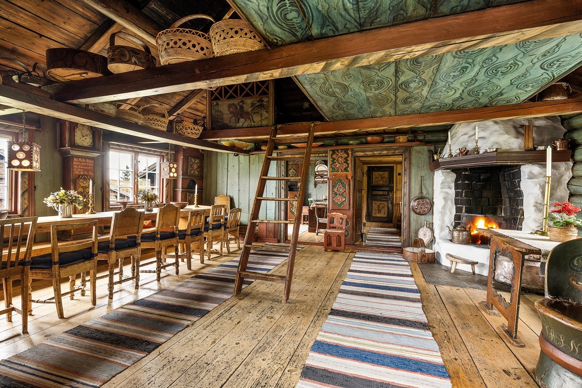 Tuvstua trolig fra Tuv i Hemsedal (opprinnelig fra ca. 1780) Galleribilde