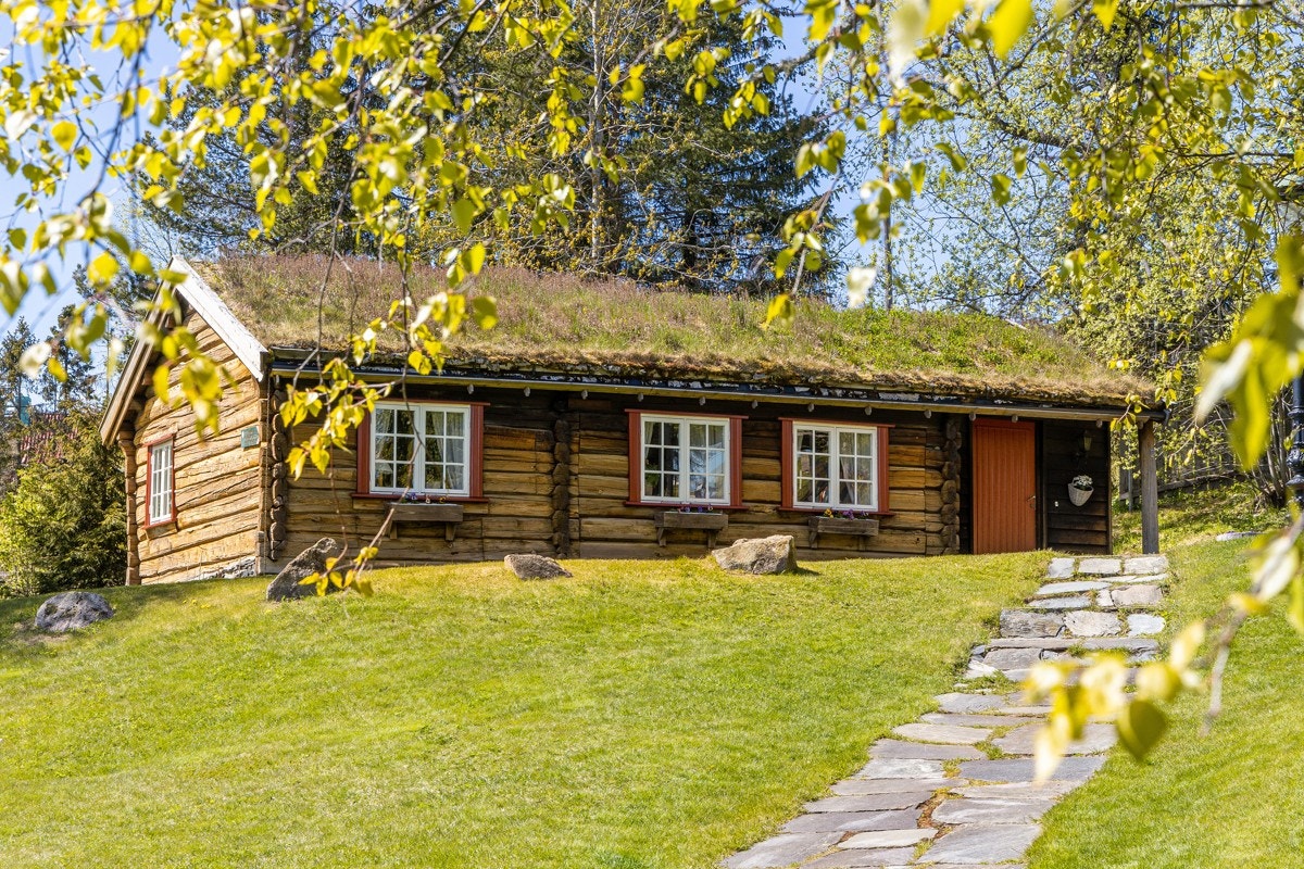 Portnerbolig (trolig opprinnelig fra Numedal) Galleribilde