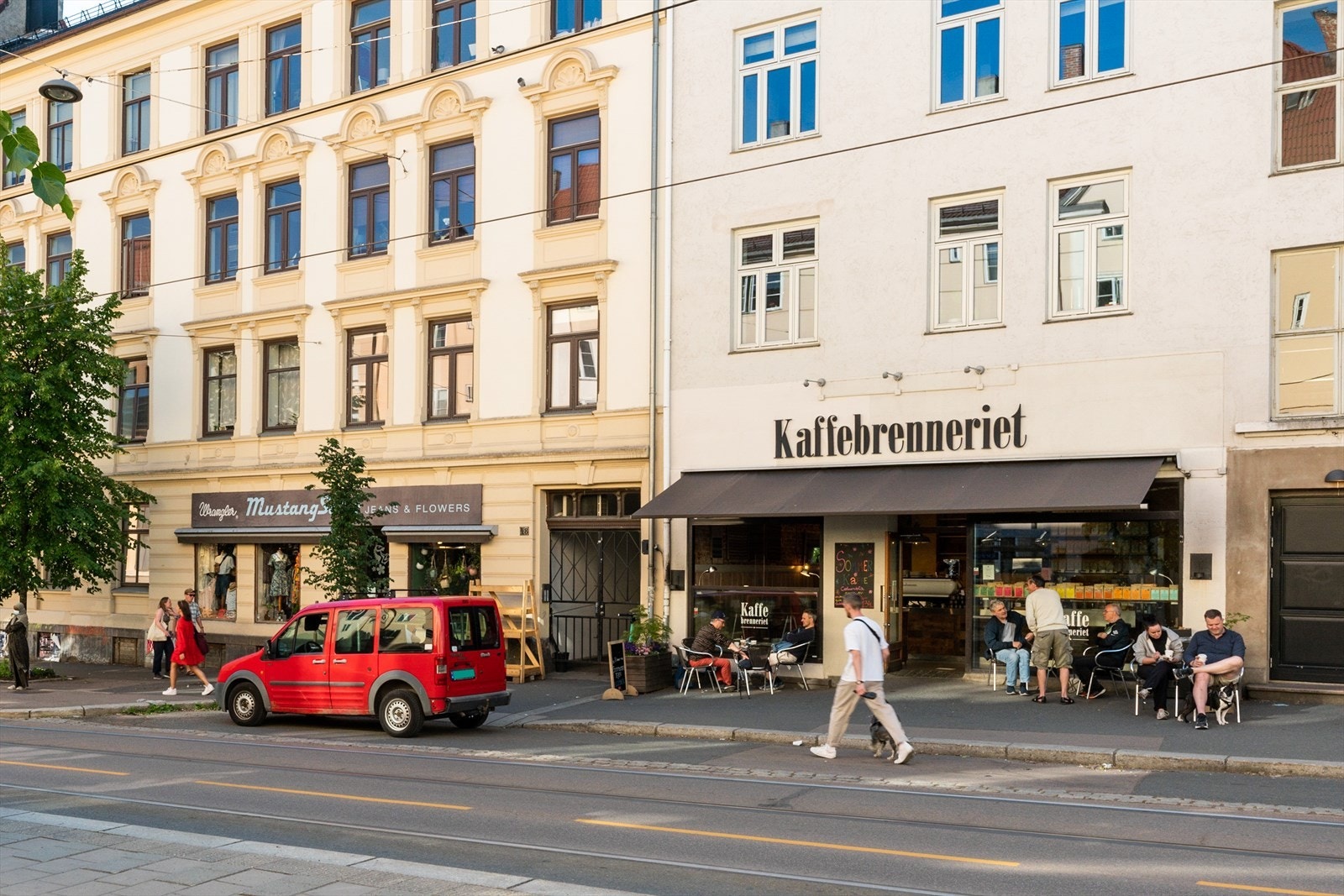 Vogts gate i nærheten med flere hyggelige caféer Galleribilde