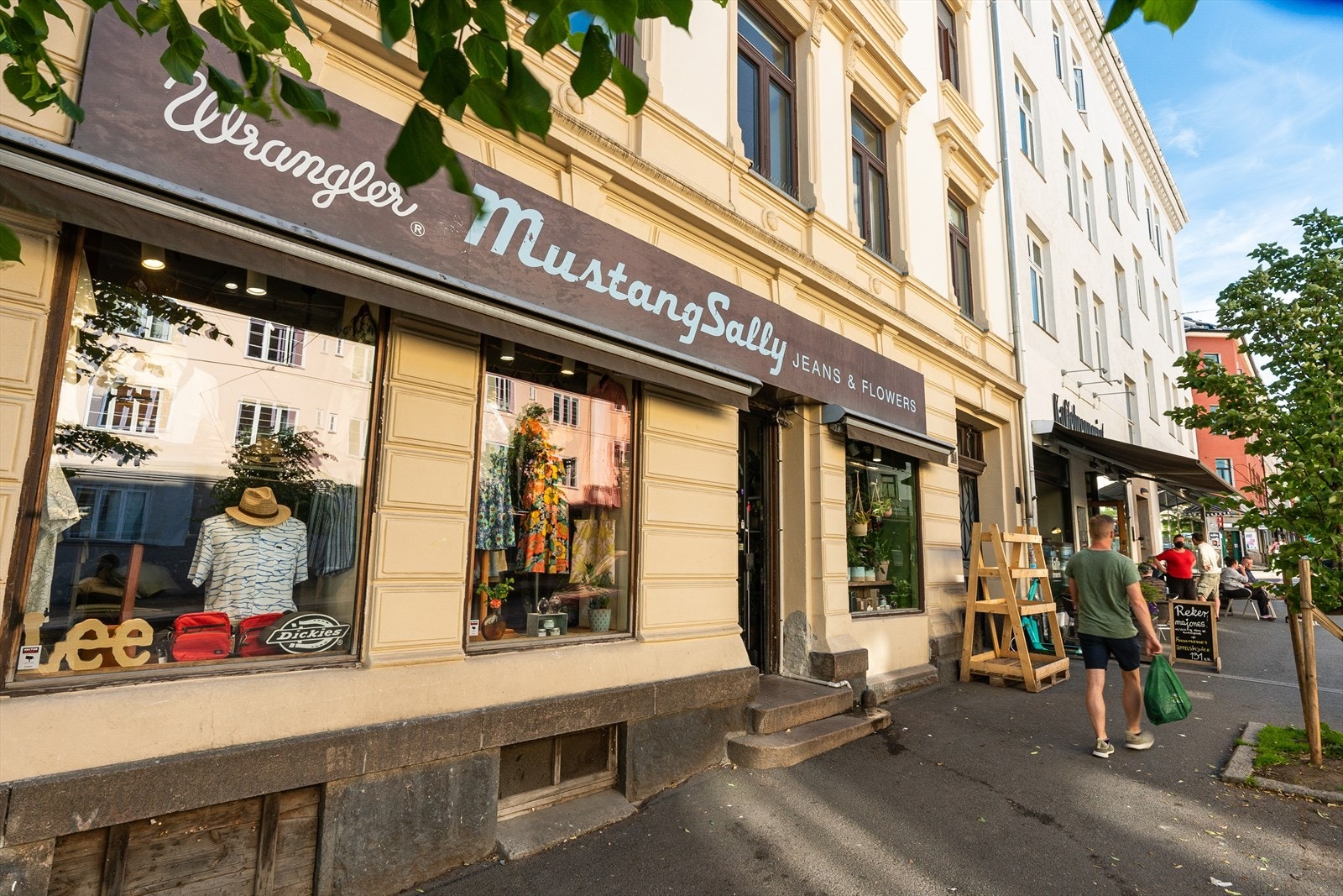 Torshov har mange koselige butikker blant annet Mustang Sally Galleribilde