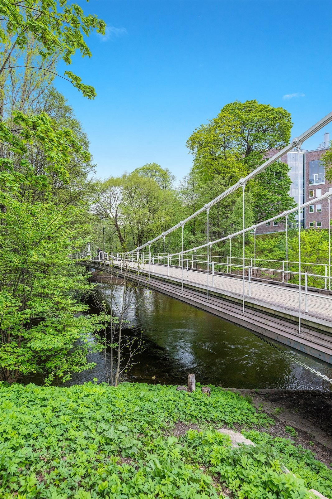 Akerselva beliggende like ved Galleribilde