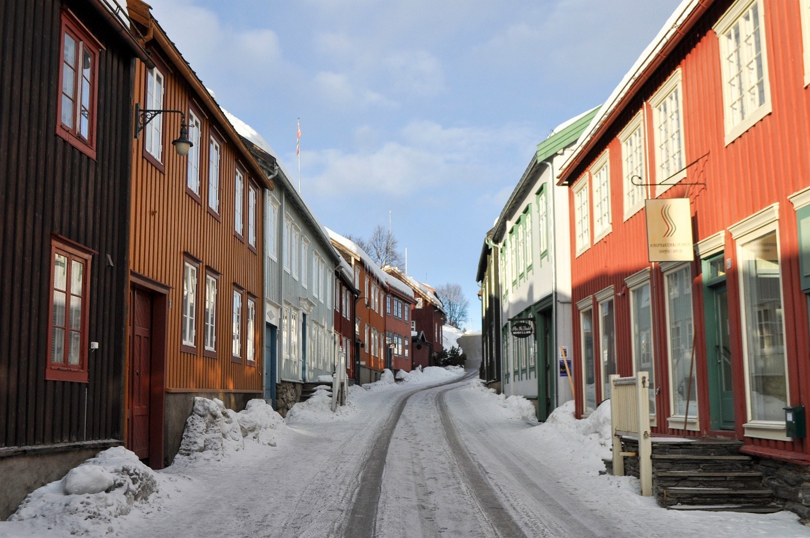 Sentrum av Røros ligger 10 minutter unna Gammelvollia hyttefelt Galleribilde