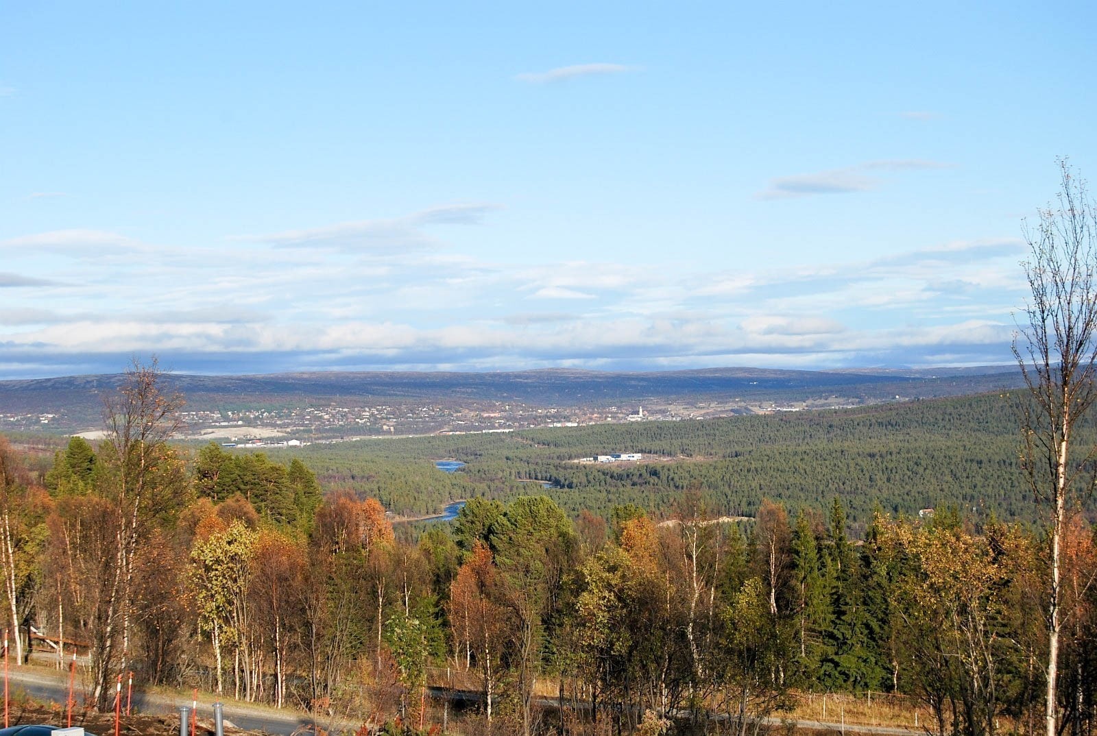 Foto: Grunneier. Utsikt mot Røros fra nedre del av Gammelvollia Galleribilde