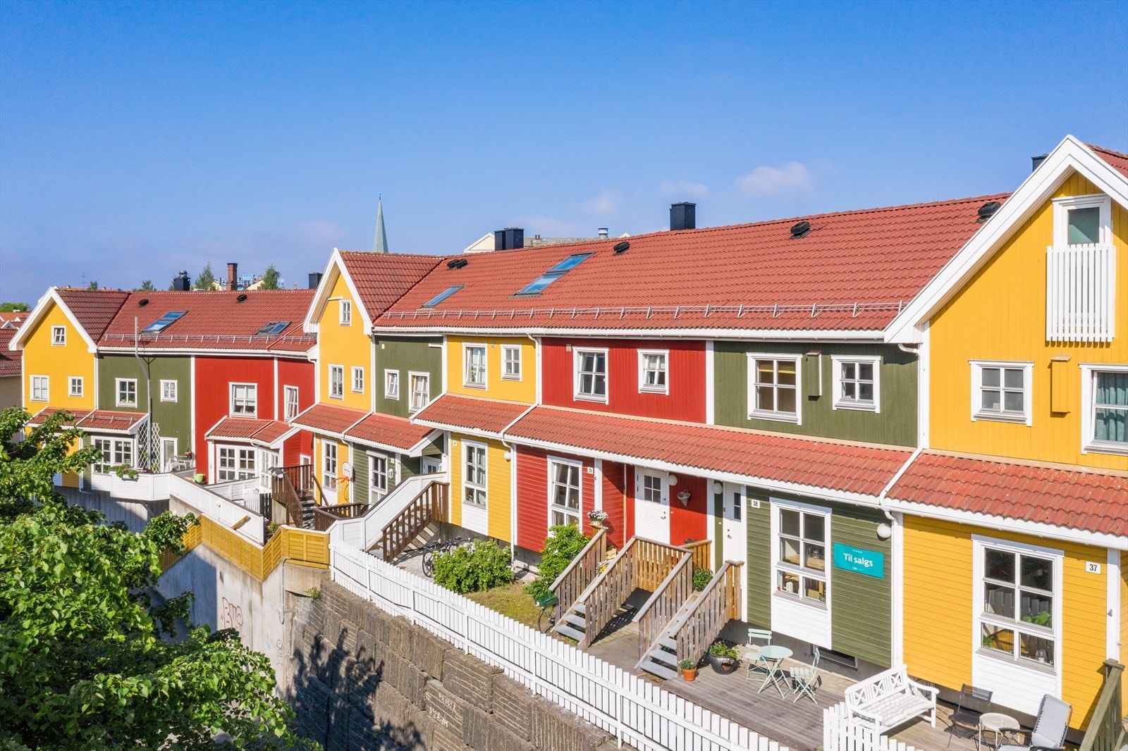 Kampen Hageby er et meget populært boligområde med idyllisk bebyggelse. Galleribilde