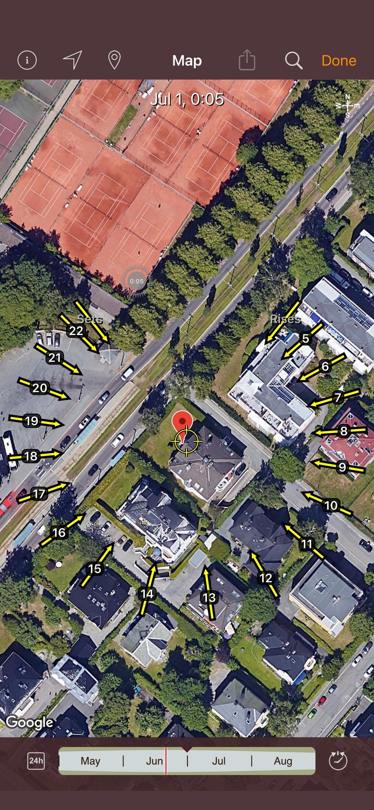 Soldiagram juni/juli Galleribilde