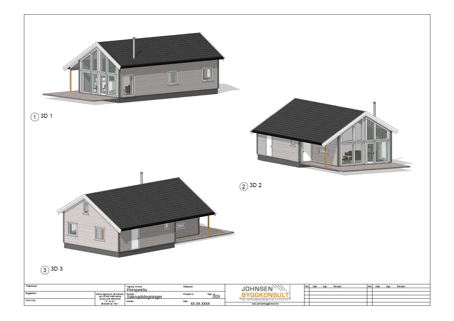 Prosjektert eksempelhytte Galleribilde