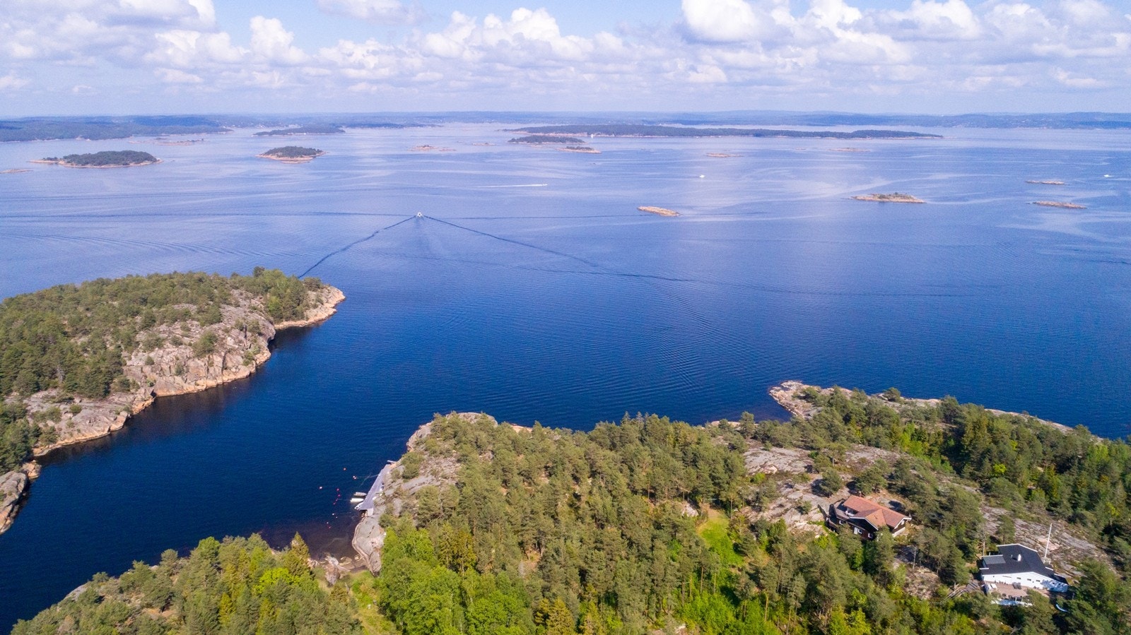 Skjærgården innenfor mot Torsnes Galleribilde