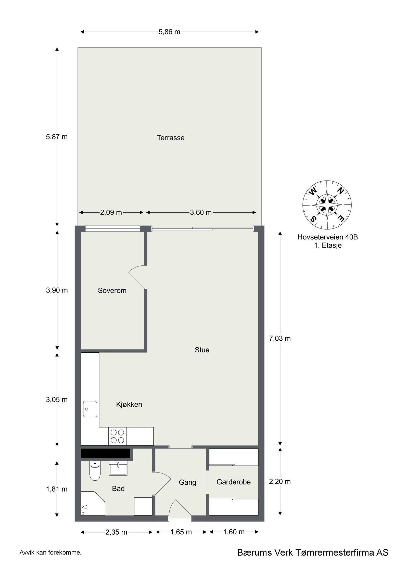 Hovseterveien 40B - 1. Etasje Galleribilde
