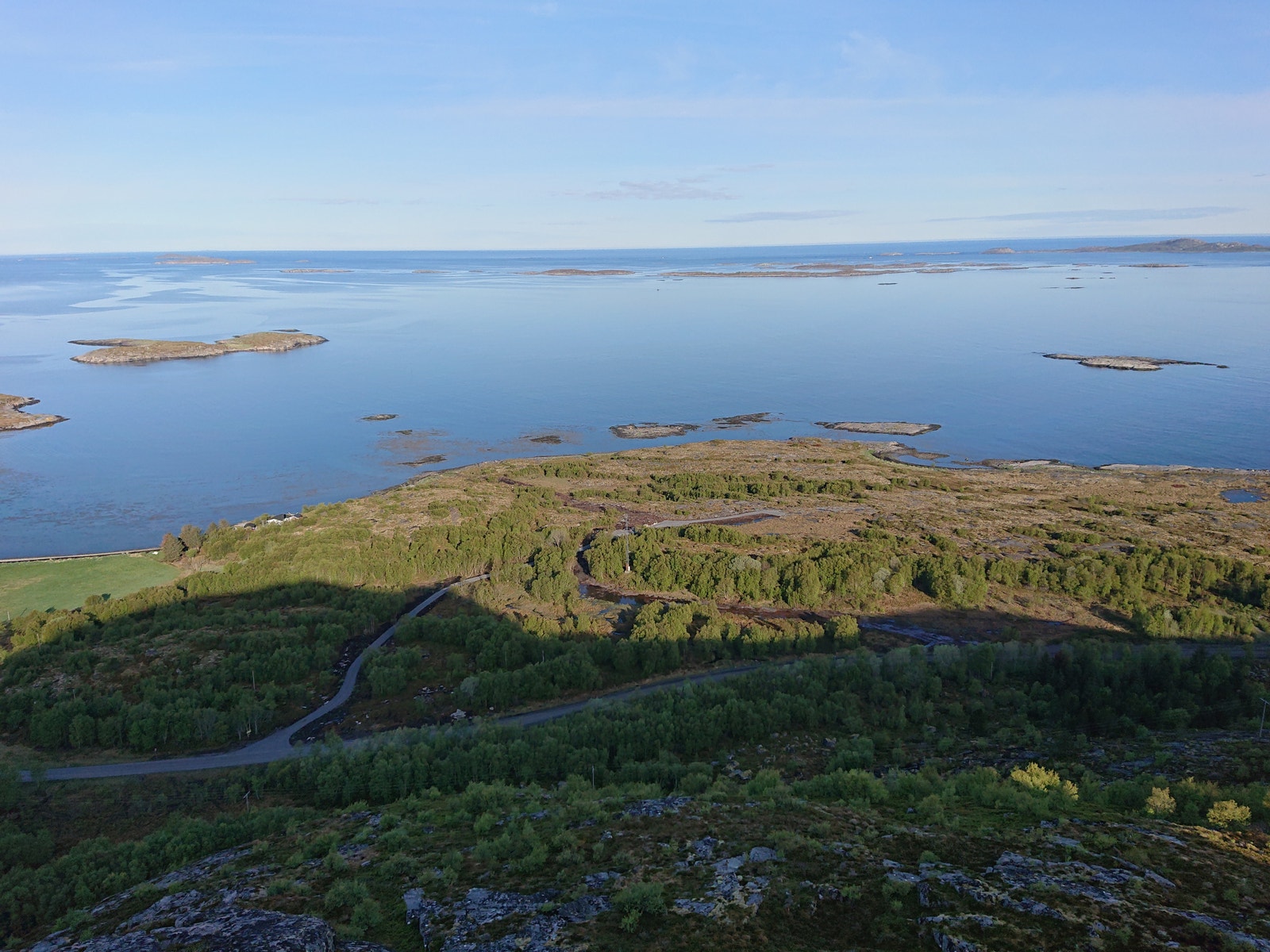 Utsikt over hyttefelt 2 Galleribilde