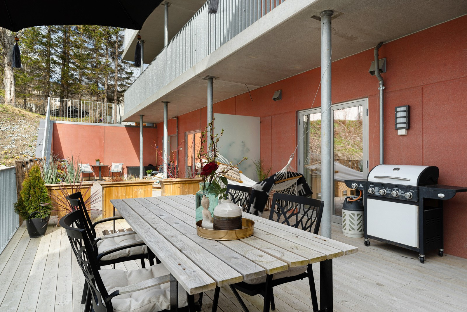 Sørvendt terrasse