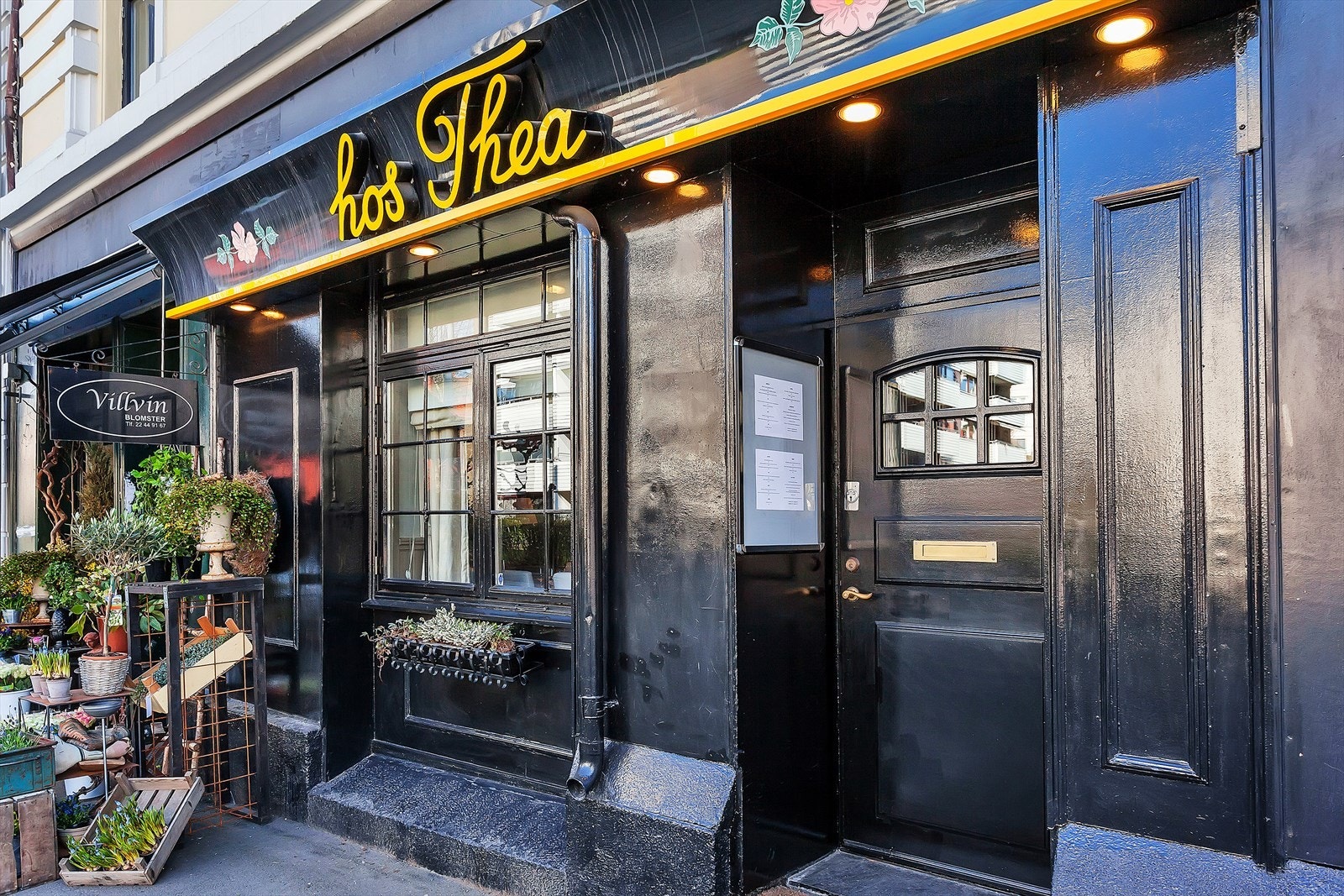 Den populære restauranten Hos Thea på Skillebekk Galleribilde