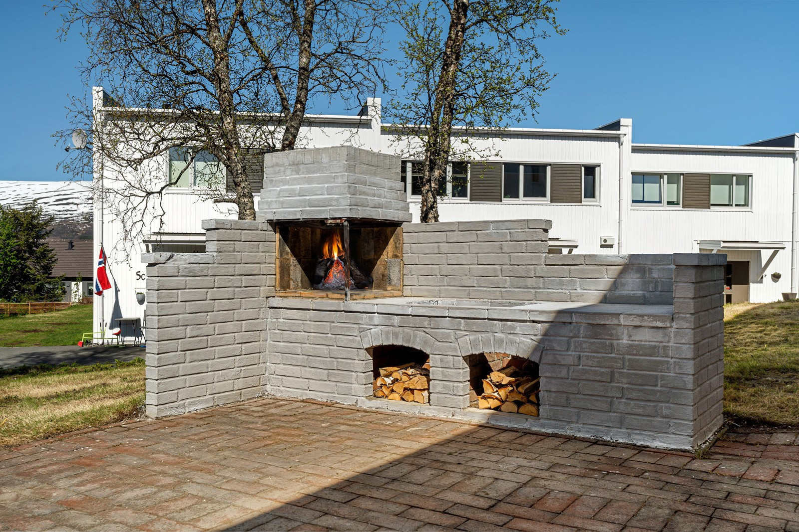 Murt utepeis/grill