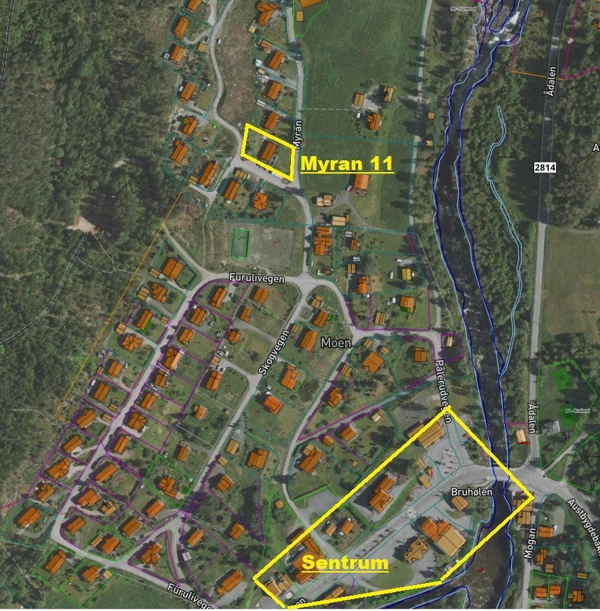 Oversiktskart Galleribilde