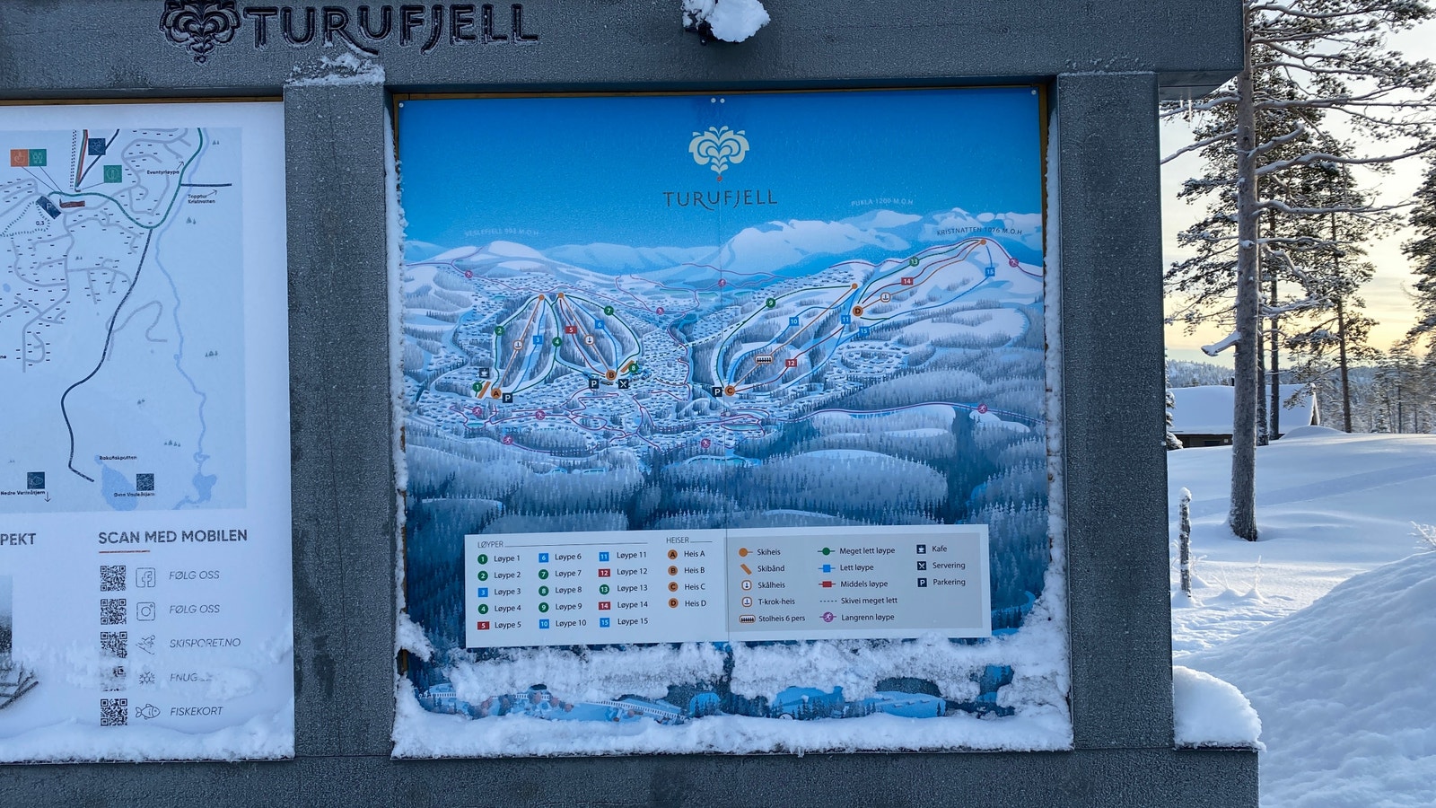 Oversiktsbilde på Turufjell Galleribilde