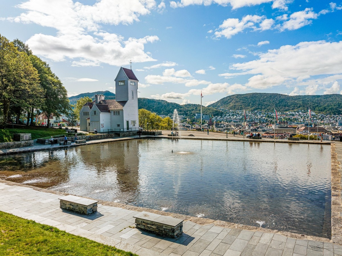 Områdebilde - like i nærheten finner man Skansedammen Galleribilde