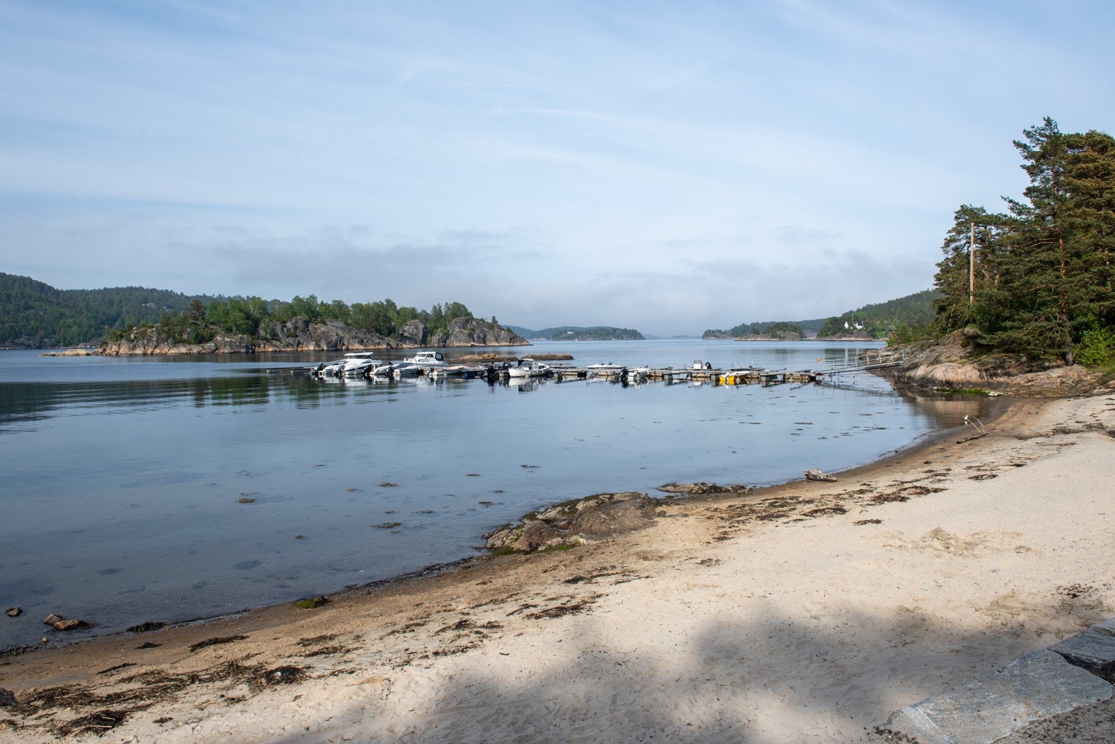 Lokal strand Galleribilde