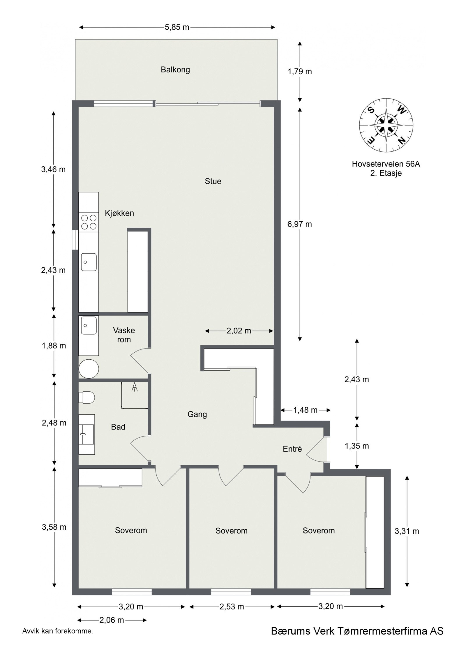Hovseterveien 56A - 2. Etasje Galleribilde