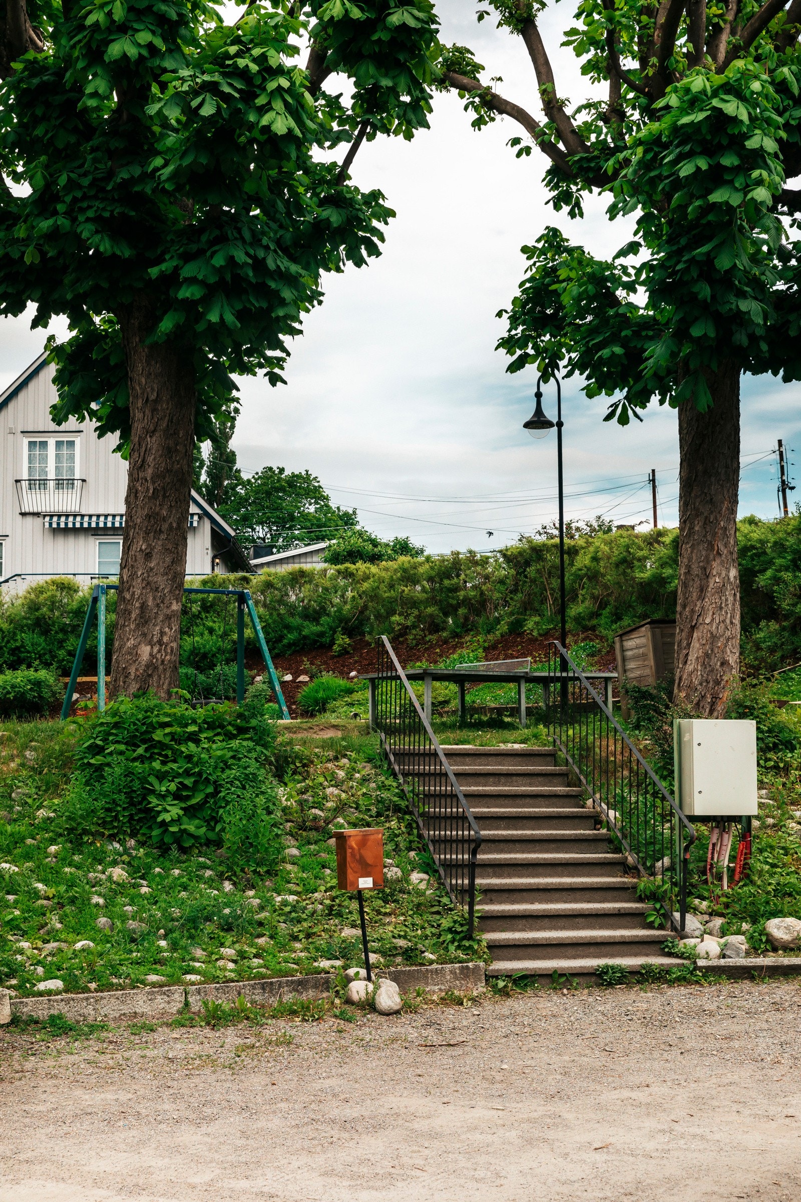 Hasle Hagebys lekeplass. Galleribilde