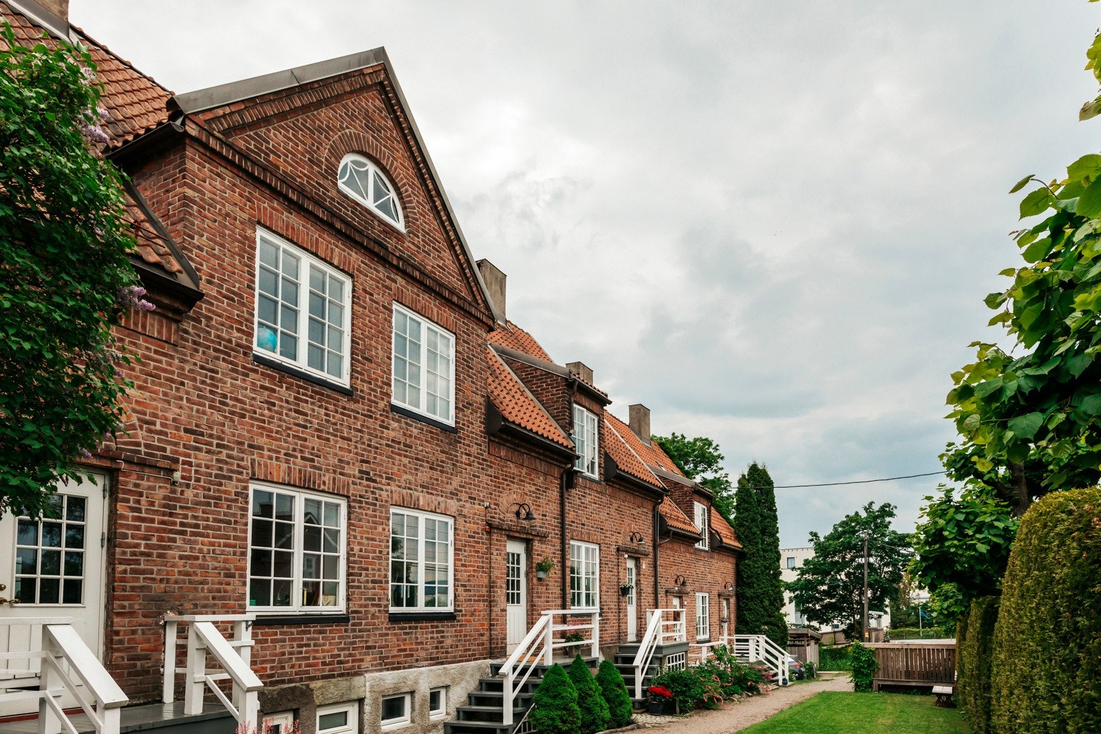 Inngangspartiet vender mot nord. Galleribilde