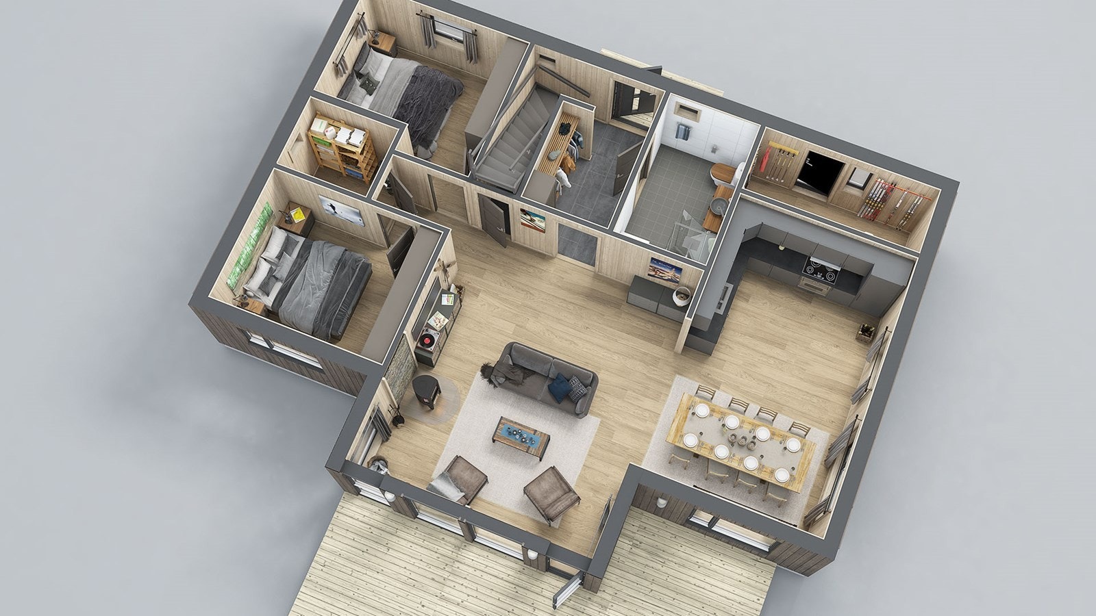 Plan 1 etg Galleribilde