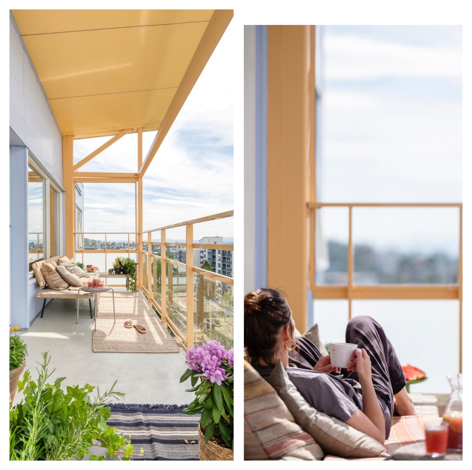 Her kan late sommerdager nytes. Galleribilde