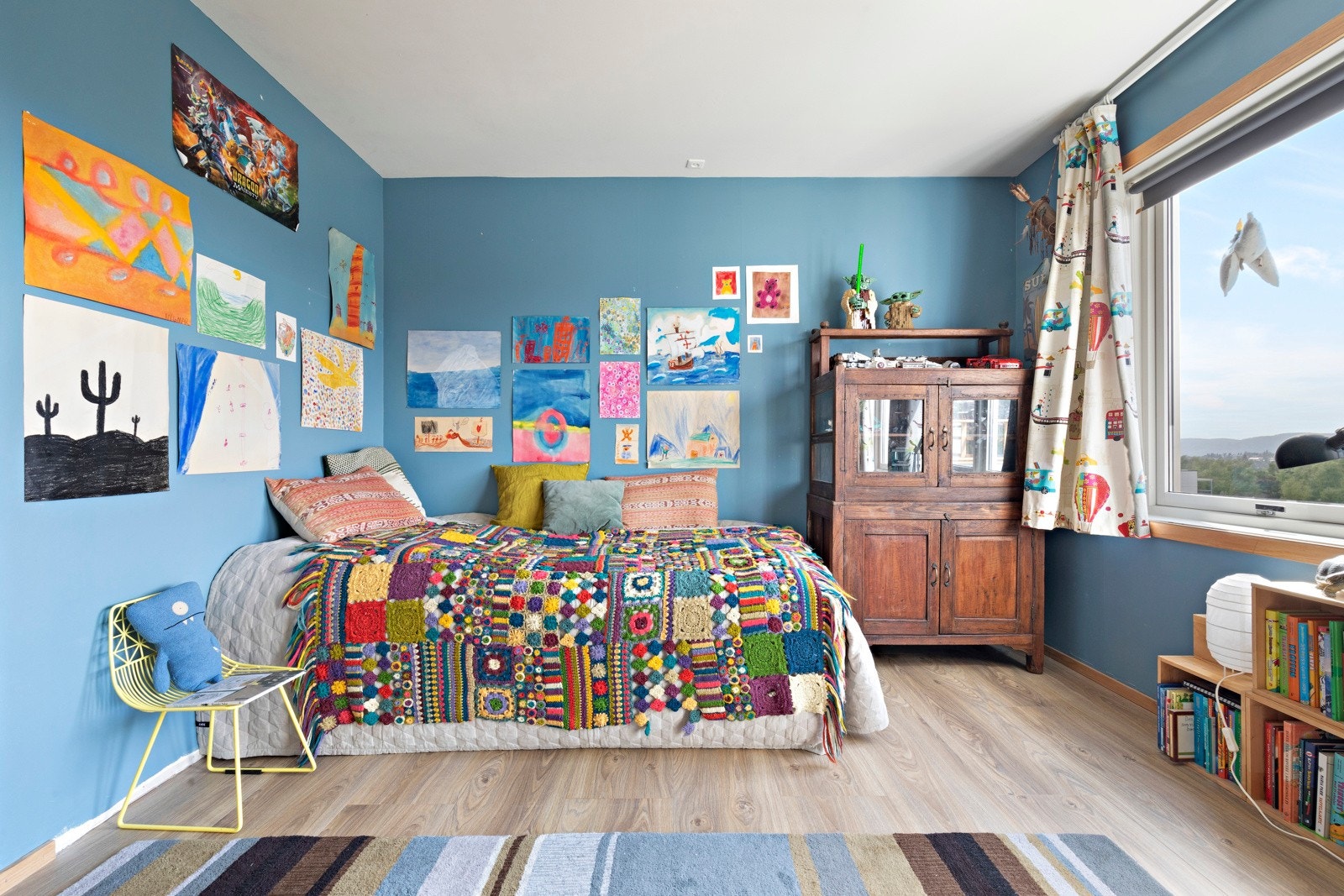 God plass til dobbeltseng. Galleribilde