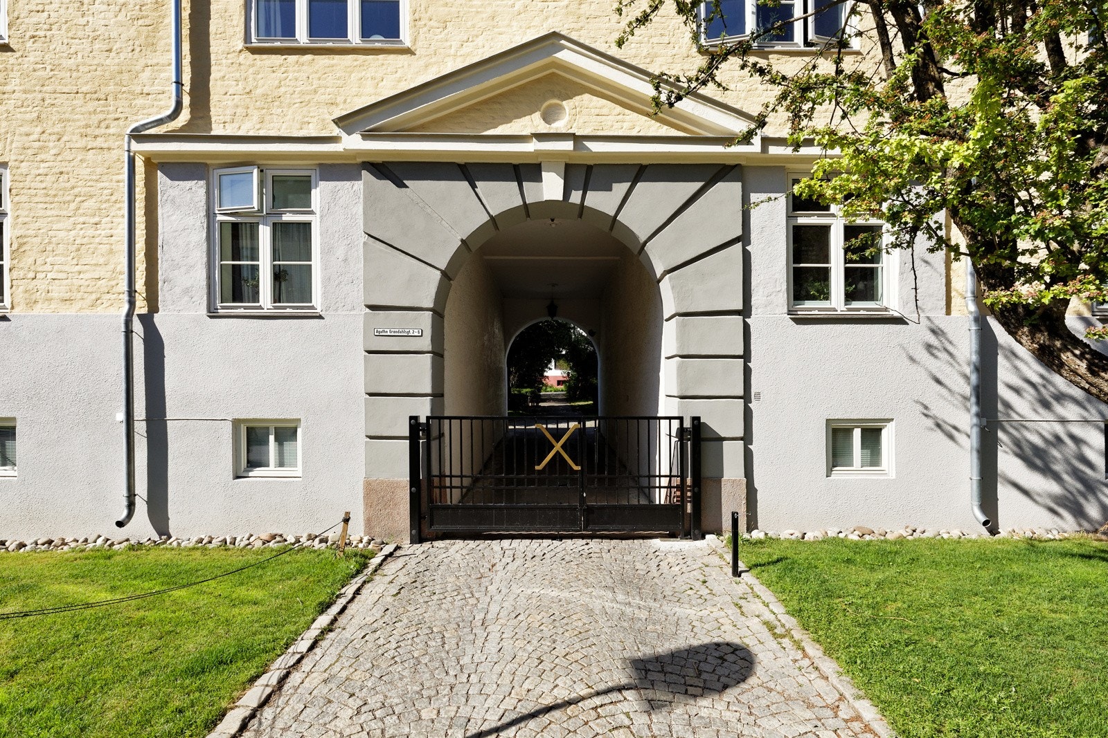 Herskapelig inngang Galleribilde