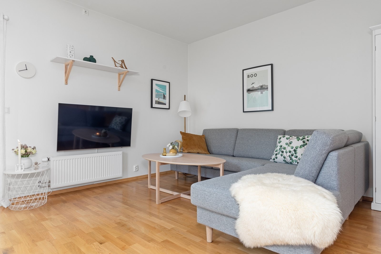 Leiligheten har balansert ventilasjon. Galleribilde