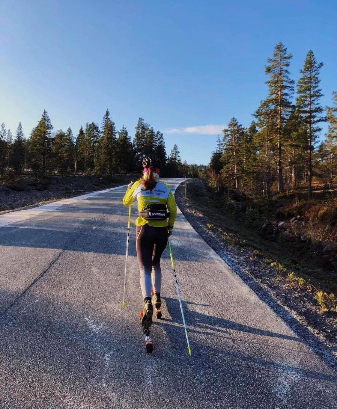 Gode muligheter for å trene på rulleski i området! Galleribilde