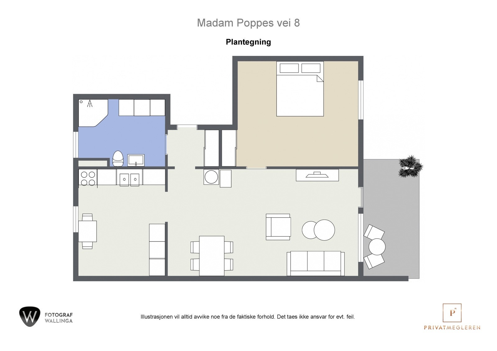 Plantegning. Galleribilde