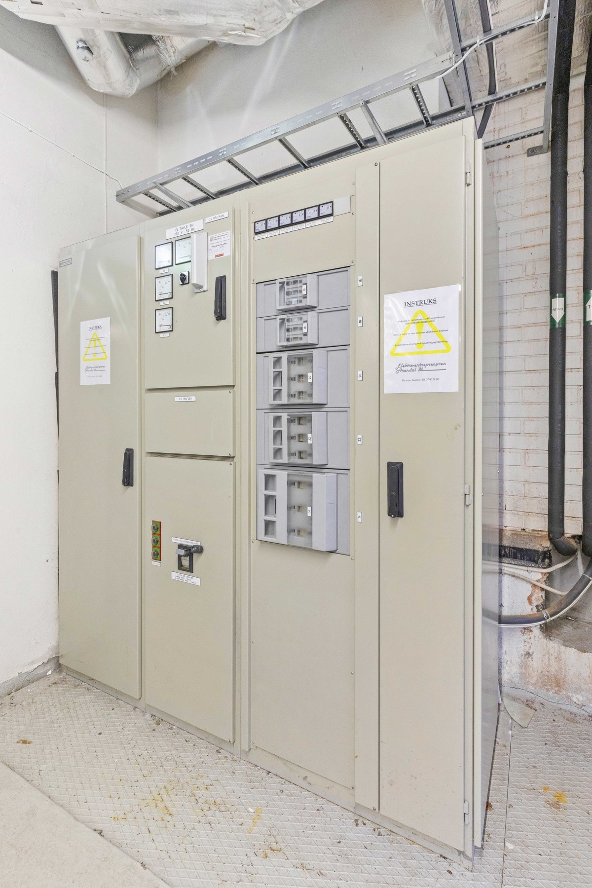 fra teknisk rom Galleribilde