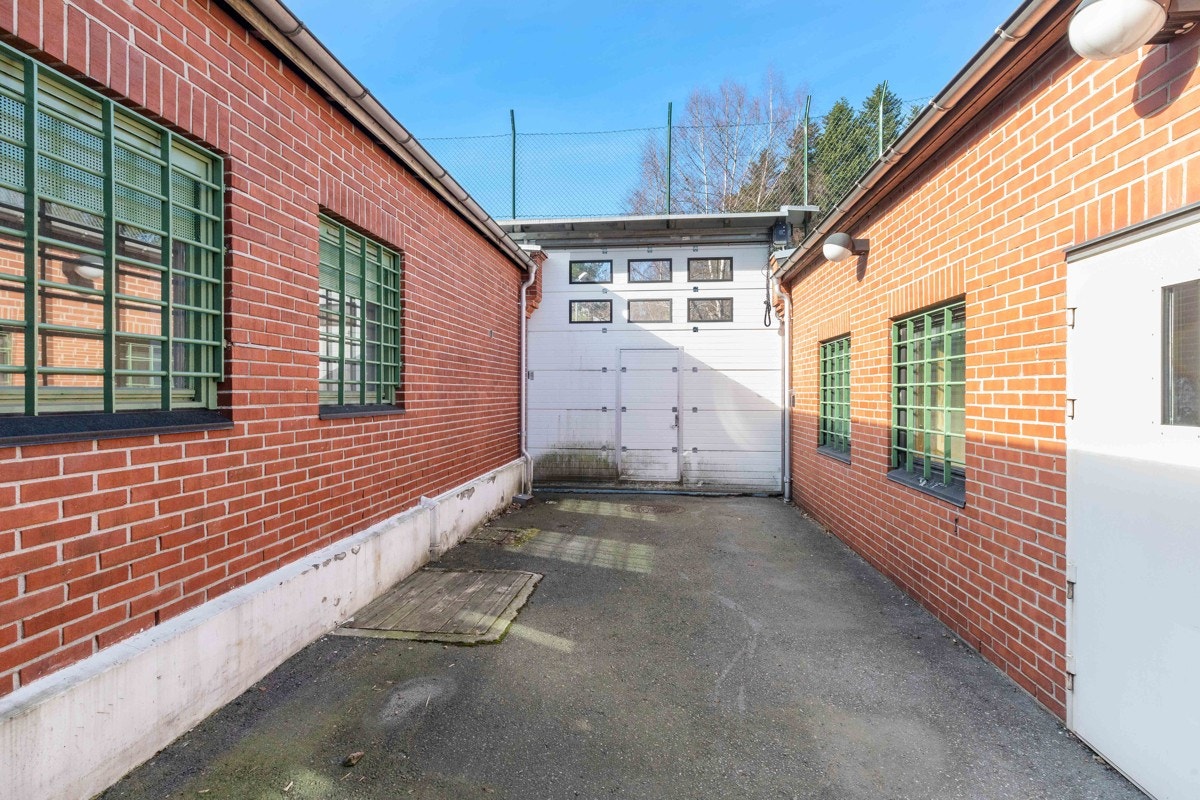 Fra inngangspartiet til sikkerhetsavdeling Galleribilde