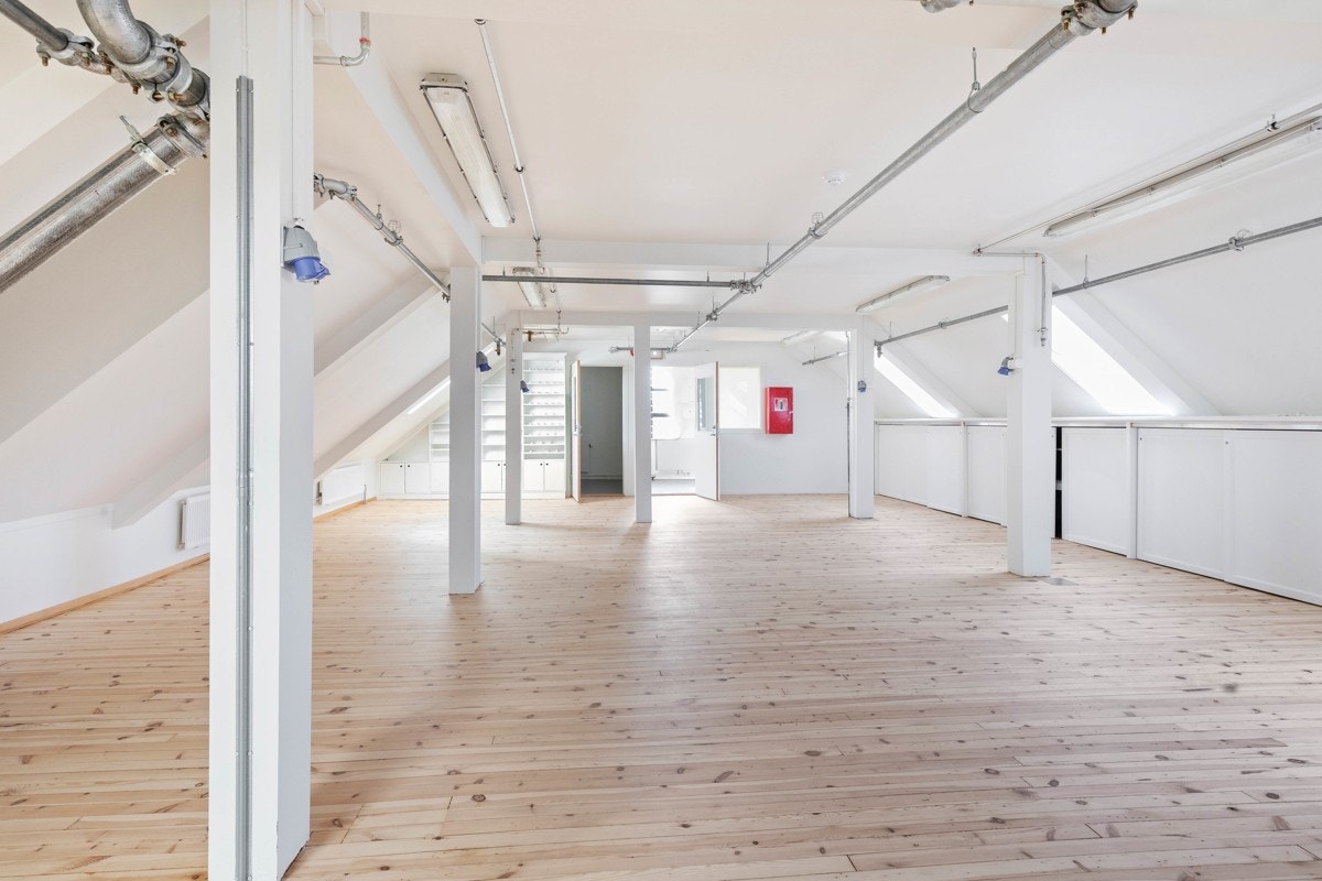 Fra snekkerverkstedet i 2 etasje i den eldste delen fra 1862 Galleribilde