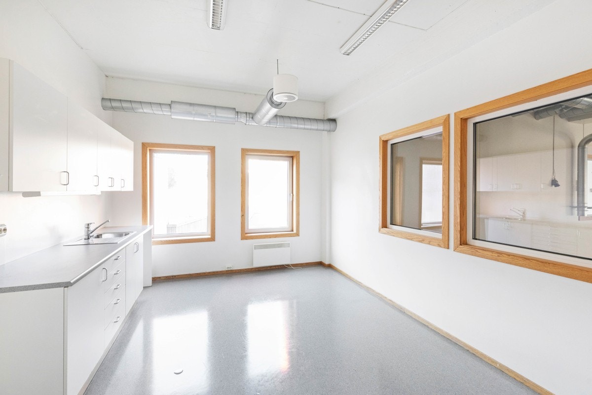 Kjøkken i åpen avdeling Galleribilde