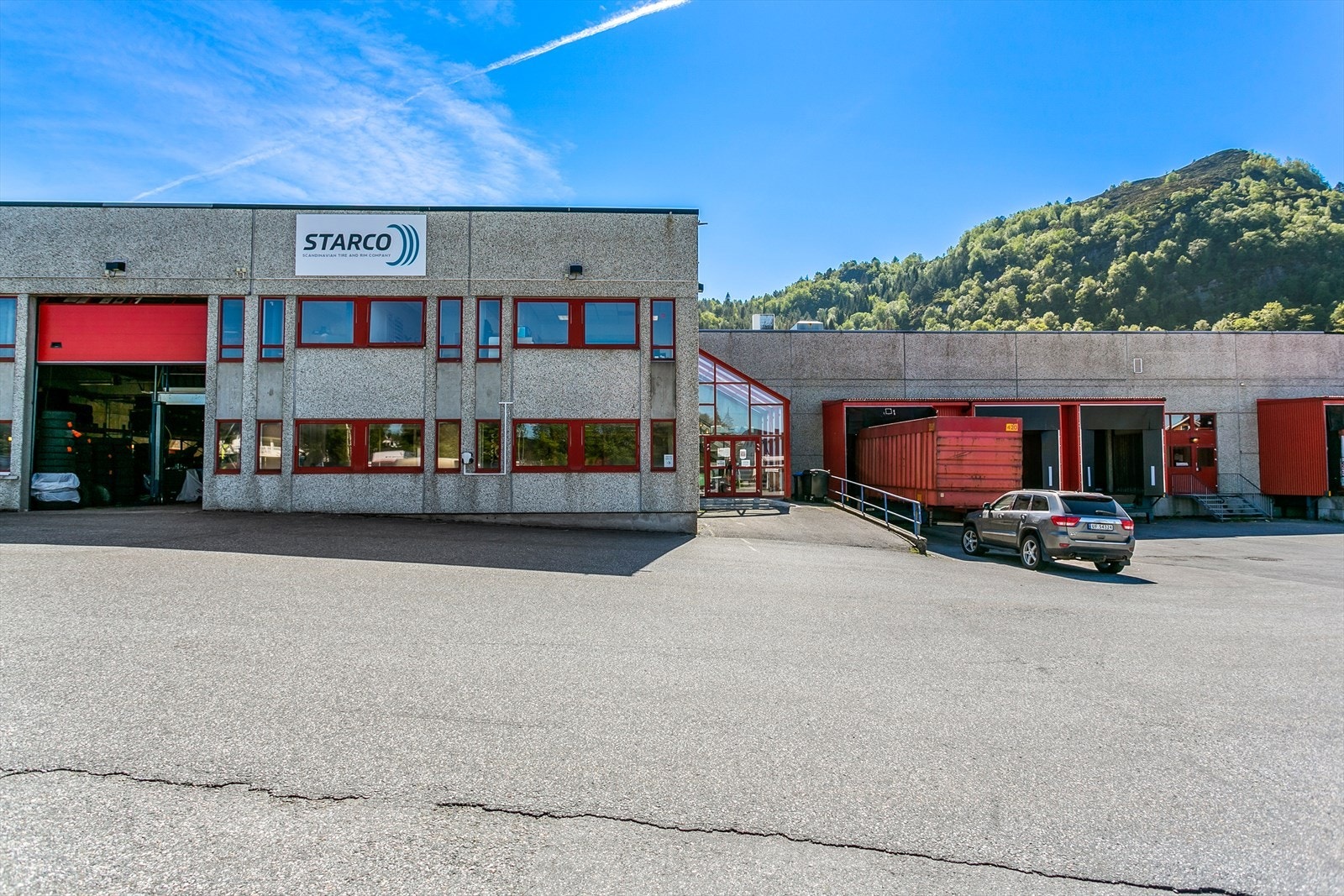 Fasaden er godt i varetatt Galleribilde