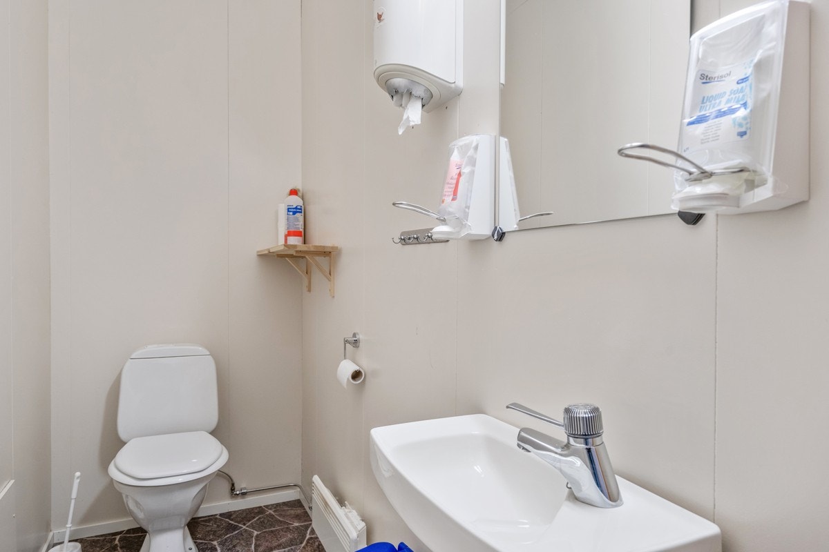 Toalettrom Galleribilde