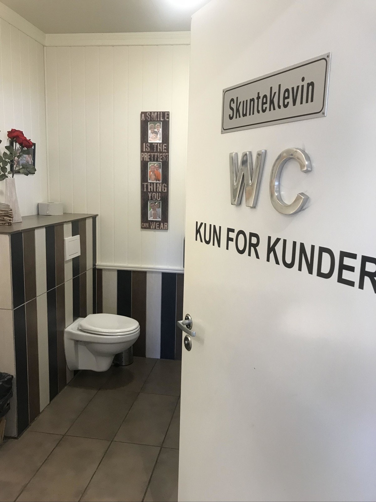 Kundetoalett med særegen stil Galleribilde