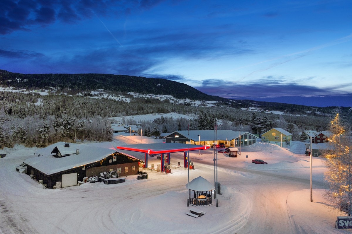 En veldrevet bensinstasjon med et godt rykte, som er klar for videre drift i nye hender. Galleribilde