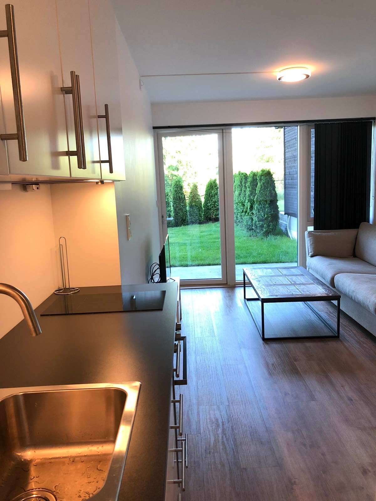 Utsikt fra stue/ kjøkken Galleribilde