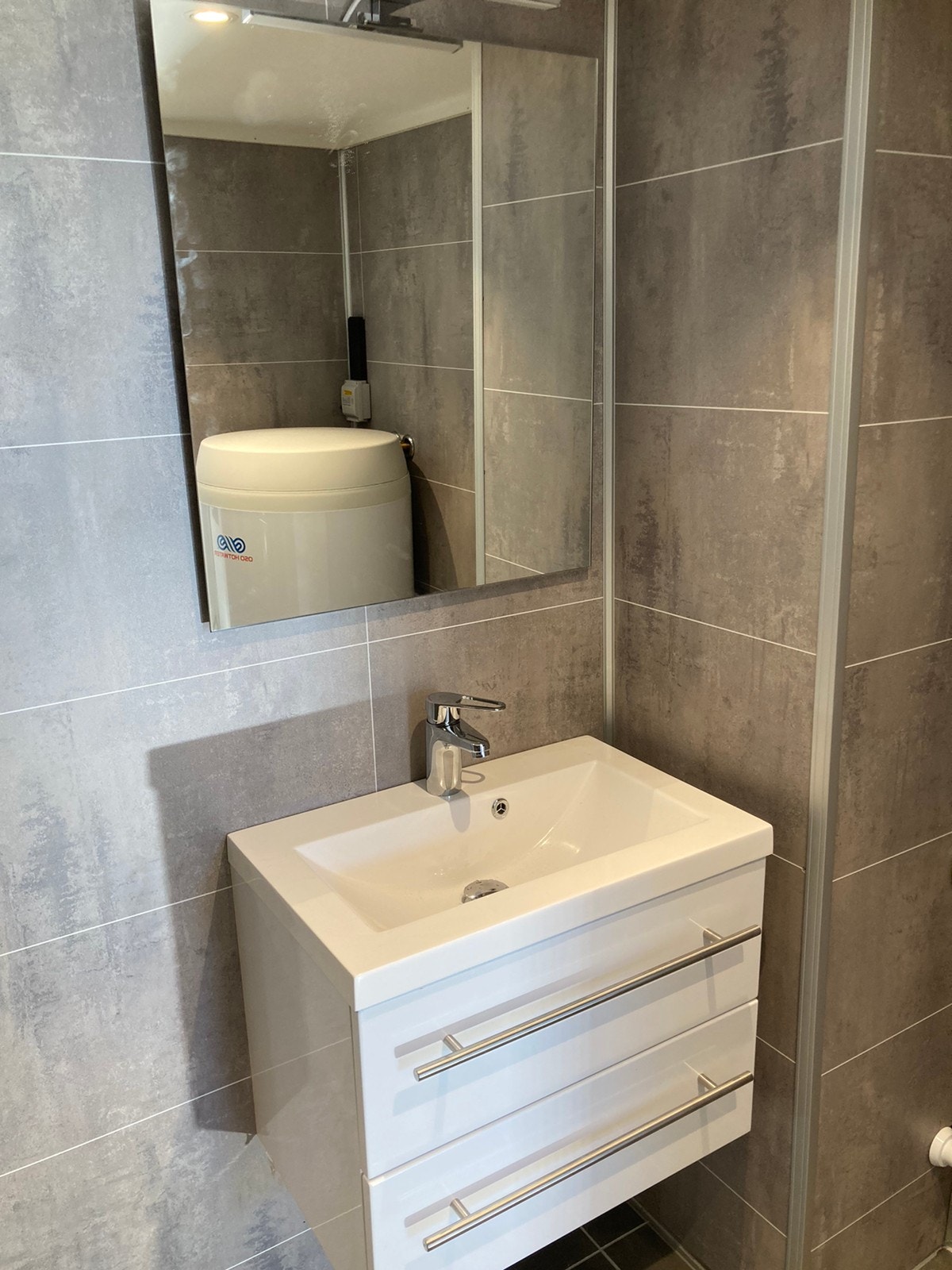 Ny baderomsinnredning Galleribilde