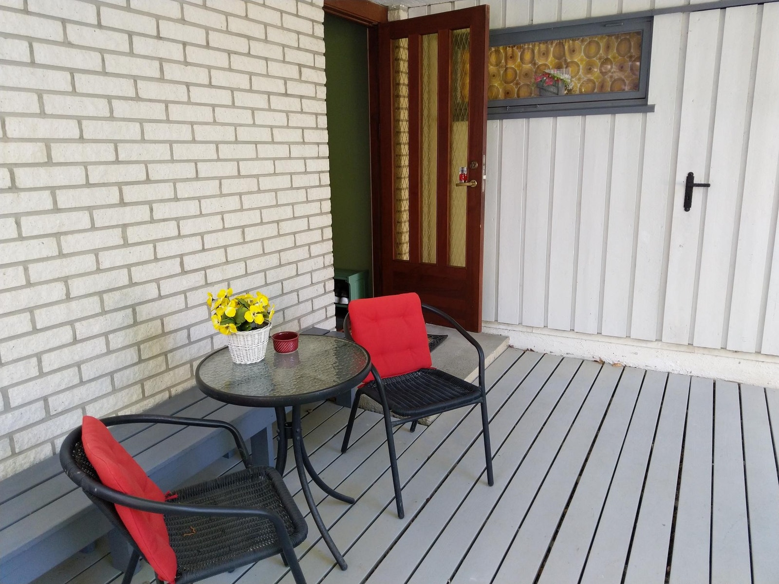 Terrasse inngang Galleribilde